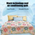 thumbnail image 5 of Summer Washed Cotton Conditioned Quilt Summer Cool Quilt Machine Washable Thin Quilt Quilt Core Student Bedroom Dormitory Summer Quilt, 5 of 6