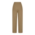 thumbnail image 5 of SwiftWear Women's Golf Pants Stretch High Waisted Slim Fit Workout Pants Athletic Walking Tennis Pants with Pocket, Khaki, 5 of 8