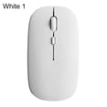 thumbnail image 2 of Neinkie Clavier Bluetooth Ultra Mince Compatible avec iPad / Ordinateur Portable Mobile et Plus d'Appareils Compatibles Bluetooth, Blanc, 2 of 8