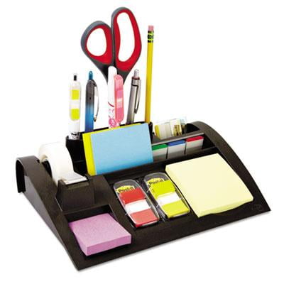 Weighted Base Desktop Organizer - Post-it Weighted Base Desktop Organizer