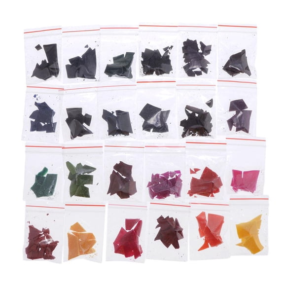 Tinte para 48 G, 24 Colores, Perfecto para Ves Hechas a Zulema Tinte de cera de vela