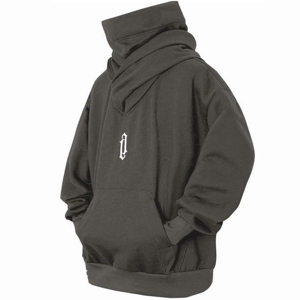 HISITOSA Sudadera con Capucha de Forro Polar de Manga Larga para Hombre, Ligera, de Uso Tecnológico, Suéter de Algodón Suave, Unisex, Casual