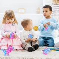 thumbnail image 3 of CPDD Mini Pop Fidget Toy Keychain,Simple Push Bubble Popping Fidget Sensory Small Dimple Wrap Pop Toy,Autism Stress Anxiety Relief Squeeze Playing Office Desk Toy for Kids Adults(5 Pack), 3 of 7