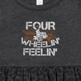 thumbnail image 4 of Inktastic Four Wheeling Mudding Activity Girls Baby Dress, 4 of 5