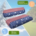 thumbnail image 5 of Uorisanigo Golf Cart Seat Covers American Flag Star Print Cart Seat Cushion Covers Fits Most 2-Seat Club Car Golf Carts Front Seats Cover, Car Decor Accessories, 5 of 7