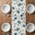 thumbnail image 4 of Table Runner 108 Inches Long for Kitchen Dining, Watercolor Dandelion Dresser Scarf Farmhouse, Dining Table Decorations for Wedding/Parties, Spring Flowers Botanical Vintage 13 x 108 In, 4 of 8