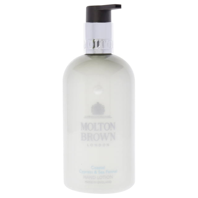 Loción para manos Coastal Cypress and Sea Fennel de Molton Brown para hombres - Loción para manos de 10 oz