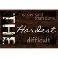 thumbnail image 3 of Greene, Taylor 18x13 Black Modern Framed Museum Art Print Titled - THE HARDEST, 3 of 5