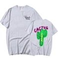 thumbnail image 4 of Camiseta de algodón de lujo para hombres y mujeres, camisa Harajuku con estampado de cactus y jack de Travis Scott, Hip Hop, amantes de la pareja, 4 of 4