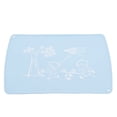 thumbnail image 3 of Silicone Children Placemat Cartoon Anti Slip Thicken Heighten Edges Large Kids Table Mat for Kitchen Dining TableLight Blue, 3 of 14