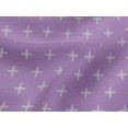 thumbnail image 4 of oneOone Tissu Jersey Viscose Imprimé Kasuri Signe Plus au Mètre 60 Pouces de Large, 4 of 5