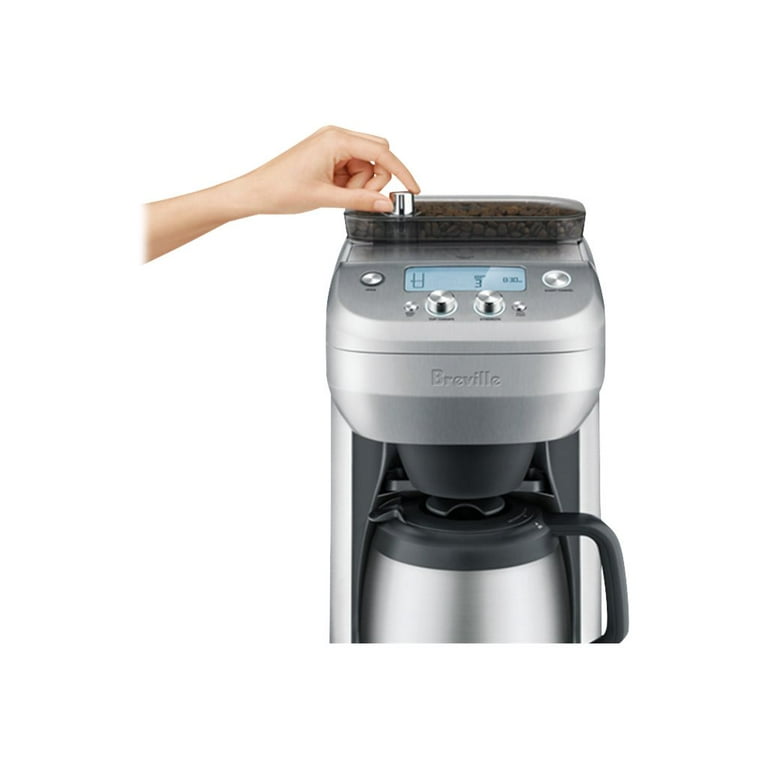 Breville BDC650BSS Grind Control Coffee Machine Automatic Brewer with Precision Grinder Timer Brushed Stainless Steel Walmart