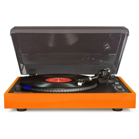Crosley Radio CR6009A-OR Advance Turntable, Orange