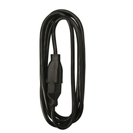 Extension Cord 3 Conductor - AVB Cable PC-8FT-BK 8' Black Extension Cord 3 Conductor 16-3 Awg.