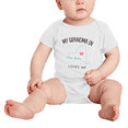 thumbnail image 2 of My Grandma In New York Loves Me Baby Clothing For Boy Girl Bodysuits 3-6 Months, 2 of 5