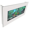 thumbnail image 3 of Aussie Aquariums 2.0 Wall Mounted Aquarium - Skyline - Matte White, 3 of 7