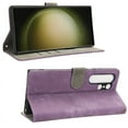 thumbnail image 2 of PANDACO Purple Wallet Case for Samsung Galaxy S24 Ultra, 2 of 5