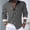 Black, variant on Men's Striped Printed Long Sleeve Dress Shirts Regular Fit Button Down Casual Shirt, Adjustable Button Cuffs, 4 Way Stretch Lightweight Shirt for Business Office Daily Wear