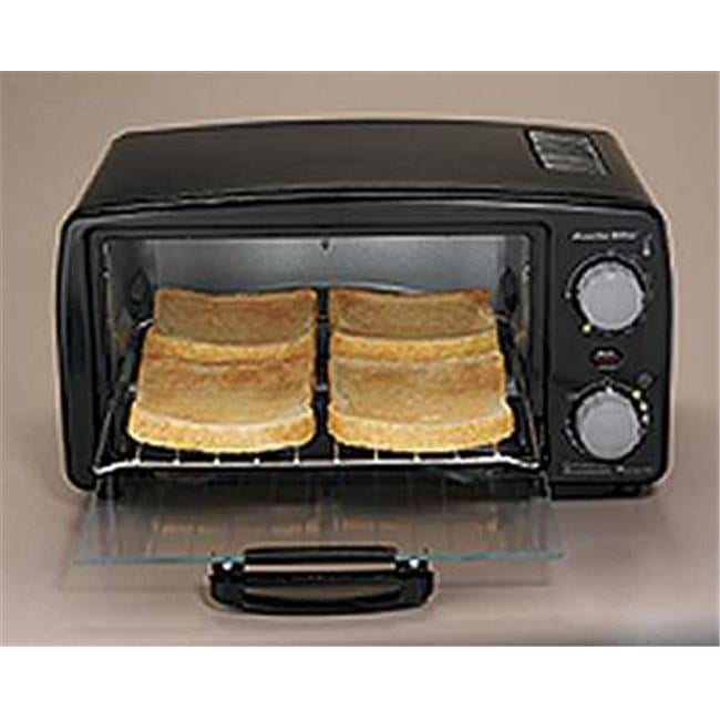 Four grille-pain à 4 tranches avec gril (31118PS), noir | Walmart Canada