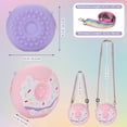 thumbnail image 2 of Pop Purse Fidget Bolso De Hombro Para Niñas, Pop Fidget It Bolso Bandolera, Silicona Sensorial Alivia El Estrés 2 En 1 Popper Bag Fidget Toy Party Fav, 2 of 5