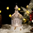 thumbnail image 5 of Christmas Decorations Crystal Church House Snowflake Music Box Music Box Christmas Gift Ornament, 5 of 5