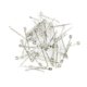thumbnail image 1 of unbranded 50Ud Hair Clip Con Base Plateada De Metal Para Montaje De Adornos Y, 1 of 4