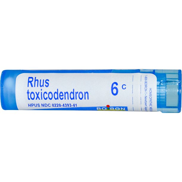 Boiron Single Remedies Rhus Toxicodendron 6C 80 Pellets