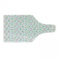 thumbnail image 1 of Cactus Cutting Board, Flamingos and Sleeping Plants in Pots Cartoon Pattern Tropical Bird, Decorative Tempered Glass Cutting and Serving Board, Wine Bottle Shape, Multicolor, by Ambesonne, 1 of 1