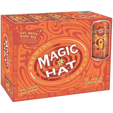 Magic Hat Brewing Company® Not Quite Pale Ale® #9 12-12 fl. oz. Cans