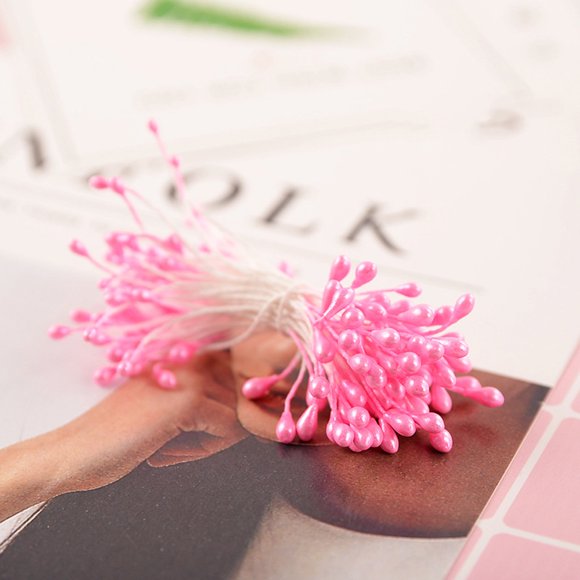 KAKOWELY Pistilos Perla Multicolor Para Crear Flores Falsas En Manualidades Y Festiva