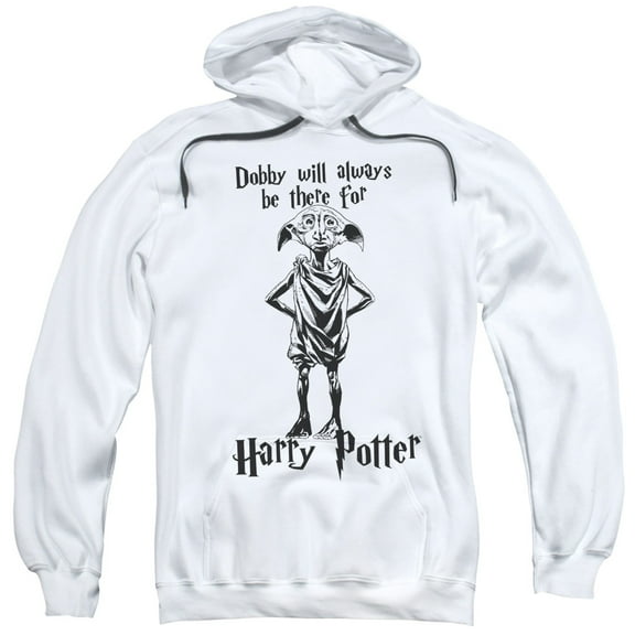 Trevco HP8053-AFTH-3 Harry Potter & Always Be There-Adult Pull-Over Hoodie, White- Large