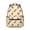Saint Bernard and, variant on Jack Russell Terrier and Dog Paw Print Backpack for School, Cute School Bag with Adjustable Shoulder Straps and Padded Back, 15.3"x11"x7.1"