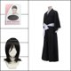 thumbnail image 3 of Conjunto de disfraz de Cosplay de BLEACH Kuchiki Rukia Shinigami, peluca y zapatos, ropa de Anime para Halloween para mujer y hombre, 3 of 5