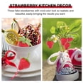 thumbnail image 4 of Miangastore 18Pcs Artificial Strawberry Small Plastic Strawberries Photography Props Decor, 4 of 8