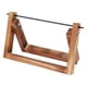 thumbnail image 4 of Portarollos de hilo de madera Portacarretes Husillo de madera Herramienta de costura Organizador de hilo para 14 cm x 22 cm x 15 cm, 4 of 9