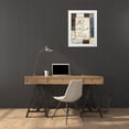 thumbnail image 3 of Grey, Jace 19x24 White Modern Wood Framed Museum Art Print Titled - Blue God, 3 of 4