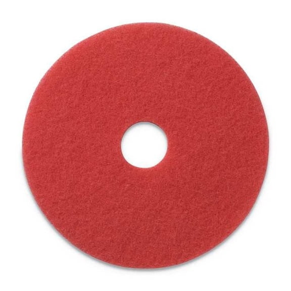Americo Red Buff Floor Pad, 20in., PK5 404420
