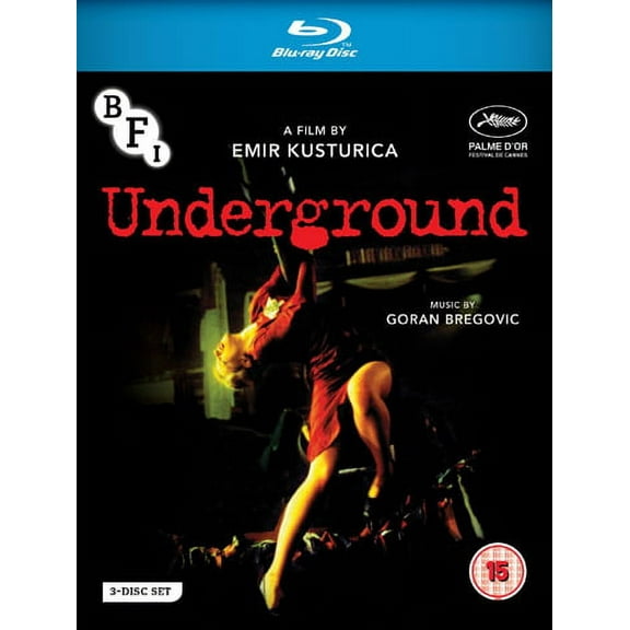 Underground ( 1995 ) ( Under ground ) (Blu-Ray & DVD Combo) [ NON-USA FORMAT, Blu-Ray, Reg.B Import - United Kingdom ]
