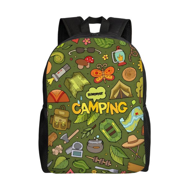 Fotbe Camping 1 Mochila de Viaje para Laptop, Mochila Ejecutiva Delgada y Resistente 15.6"