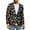 Christmas Cane, variant on Uorisanigo Tiger Stripe Mens Blazer Jacket Size XS Regular Fit Comfortable One Button Mens Casual Blazers Soft Long Sleeve Lightweight Daily Blazer Notch Stylish