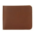 thumbnail image 1 of Men Retro Wallet Money Bag Coin Pocket Slim Purse Cowhide Change Card Short Handmade Fashionable for Business Driver Brown Horizontal, 1 of 9