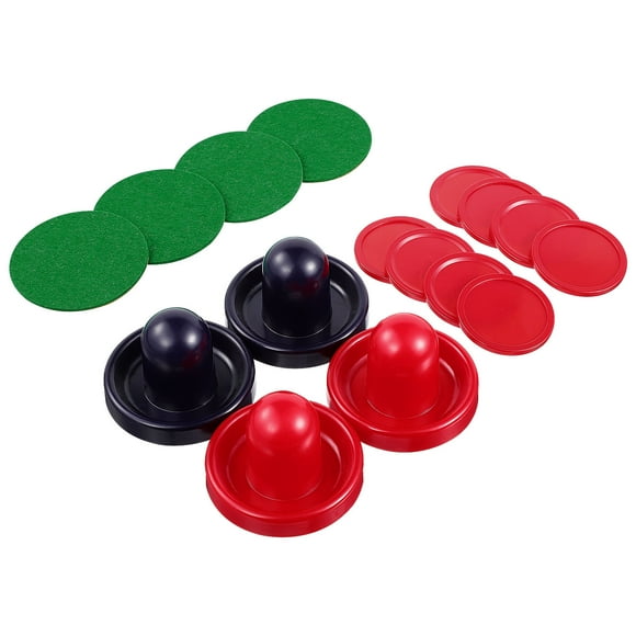 Milisten 16Pcs Air Hockey Pucks and Paddles for Home Playing and Families