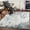 Light Slate, Charcoal, Beige / Ryhill, variant on Hauteloom Ryhill Living Room, Bedroom Area Rug - Modern Abstract Contemporary - Faded Distressed Neutral Carpet - Gray, Blue, Beige, Brown - 2' x 3'