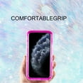 thumbnail image 2 of FIEWESEY Compatible with iPhone 11 Pro Max Case,Bling Glitter Liquid Clear Case 3 in 1 Hybrid Floating Quicksand Shockproof Protective Sparkle Silicone Soft TPU Case for iPhone 11 Pro Max(Pink), 2 of 6