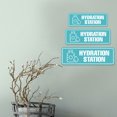 thumbnail image 4 of Standard Plus Hydration Station Door or Wall Sign | Business & Public Signage - Small, 4 of 9
