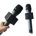 thumbnail image 2 of FRCOLOR Mic mark Mic Logo Flag Stand for Professional Interview ABS Durable Assorted Color Simple Design Easy to Carry 2 Pcs,2.76"X2.76"X2.01", 2 of 5