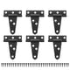 thumbnail image 1 of Uxcell 6-Pack Bisagras de Puerta de Cobertizo en T de Hierro, Bisagra en T de 2 Pulgadas con Tornillos para Jardín [Negro], 1 of 1
