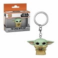 thumbnail image 3 of 2025 NUEVOS 22 estilos de llaveros de bolsillo Funko POP de Star Wars, llavero de Boba Yoda, colección de figuras de acción de PVC, juguetes para colgar en el bolso, 3 of 5