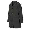 thumbnail image 7 of Aihuaihua Men's Trench Winter Coat Double Business Wool Coat Leisure Comfortable Men's Coat Winter Trench Coat Plain Autumn Transition Coat GY3 M, 7 of 7