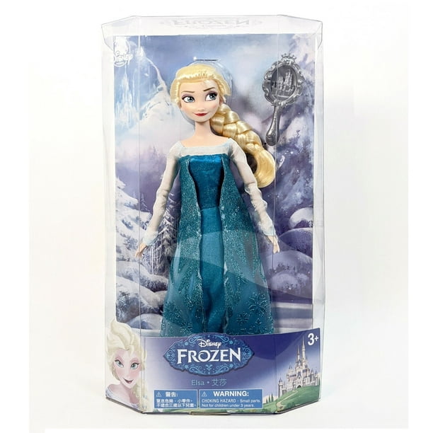 Sow Correspondent audible Disney Parks Frozen Princess Elsa 12 Inch Doll with Brush - Walmart.com